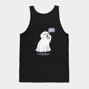 Boop the Dog Ghost (Friendly)! Tank Top